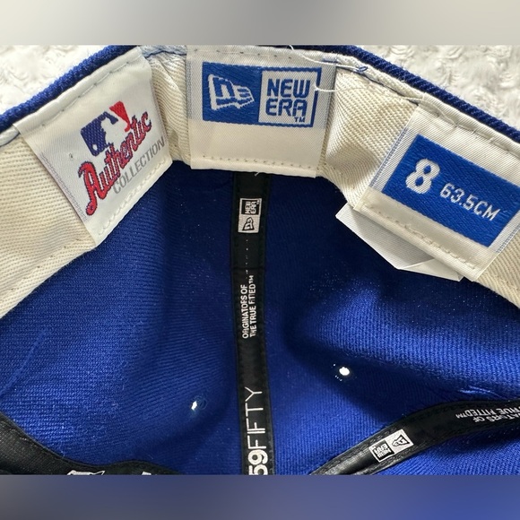 New York Mets Mens New Era 59Fifty Fitted 8 MLB Baseball Cap - Picture 4 of 6